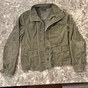 Eddie Bauer Cordy Olive button-up